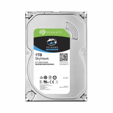 1TB Seagate SkyHawk ST1000VX005 videovalve kõvaketas • SATA 6GB/s 180MB/s 64MB 3,5" 5.6W