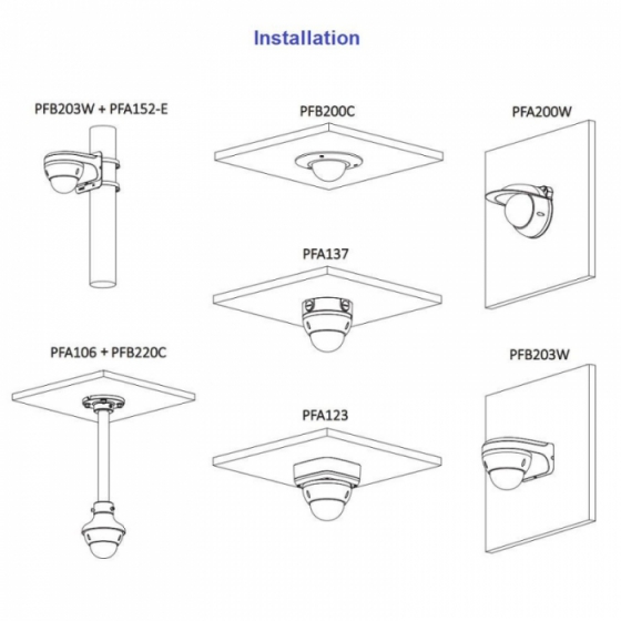 Dahua IPC-HDBW2431R-ZS-S2 4MP IP kuppelkaamera IR40m mSD m-suum 2.7-13.5mm