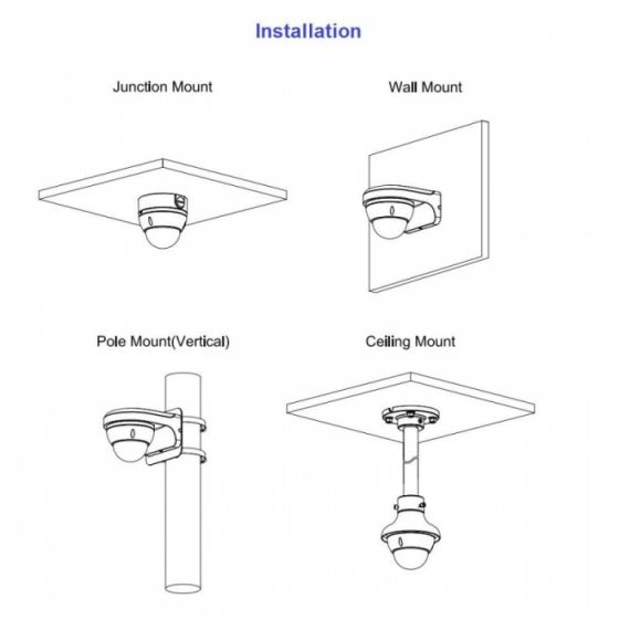 Dahua IPC-HDBW2431E-S-S2 4MP IP kuppelkaamera • IR30m mSD 2.8mm (102°)